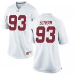 Women's Alabama Crimson Tide #93 Tripp Slyman White Game NCAA College Football Jersey 2403YDVX6